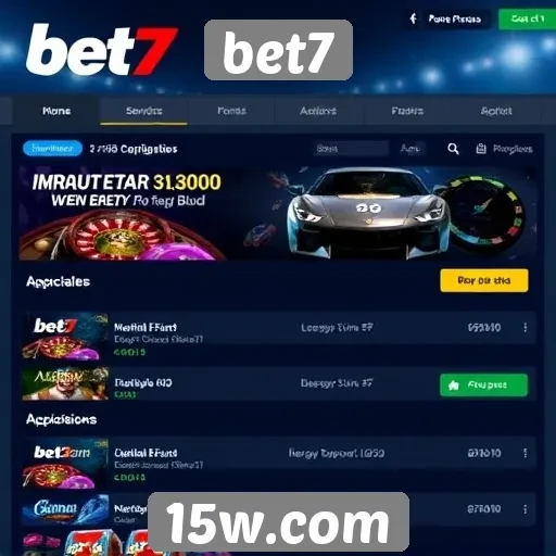 Promoções atuais do site Bet7 atraem novos jogadores